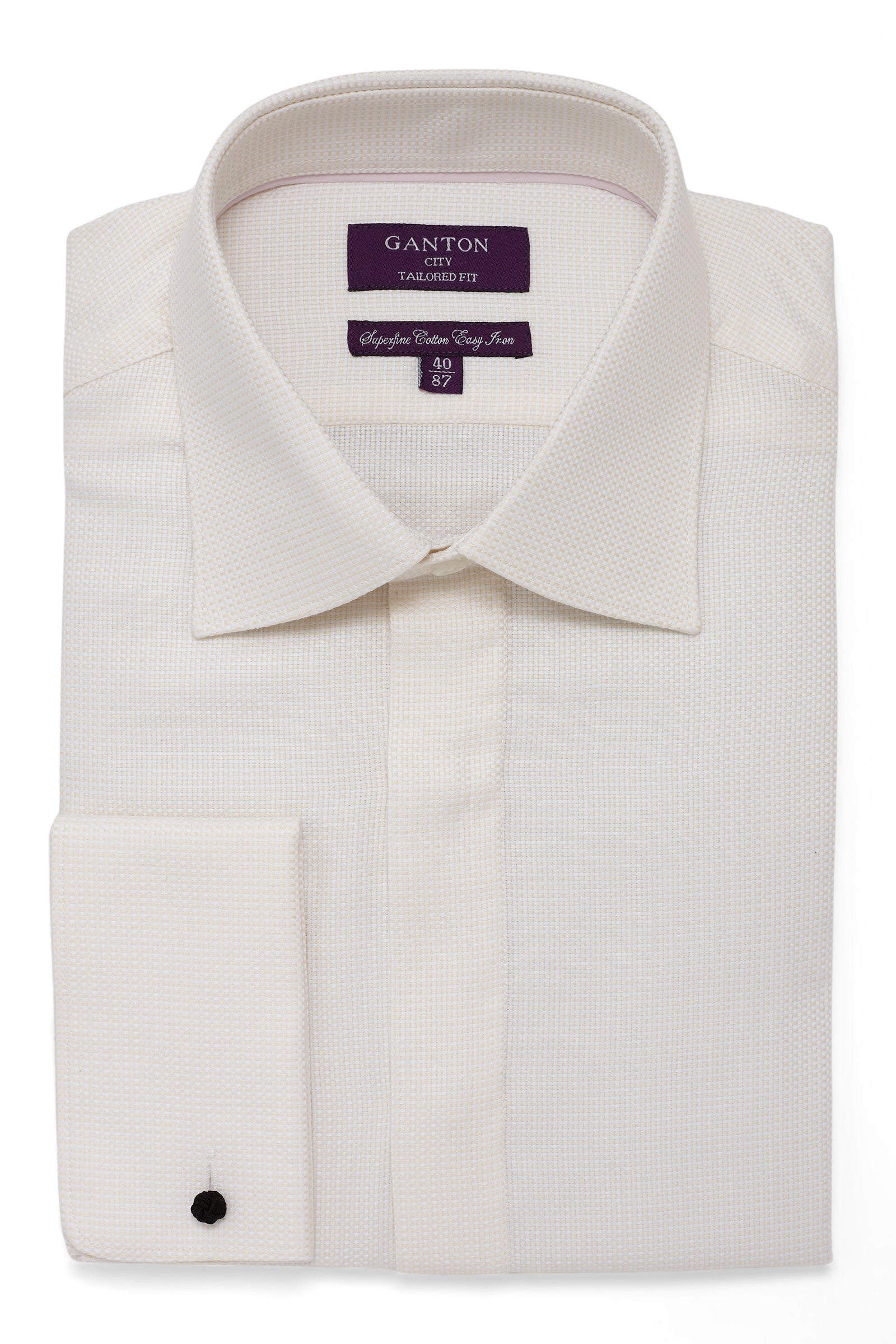 proper fitting dress shirt PROPER COTTON TEXTURED CHECK SLIM FIT DRESS SHIRT (more colors) – Miltons
