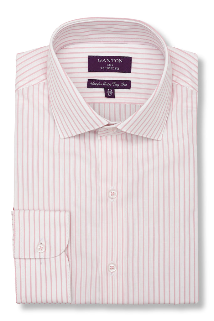 Pink Stripe Business Shirt