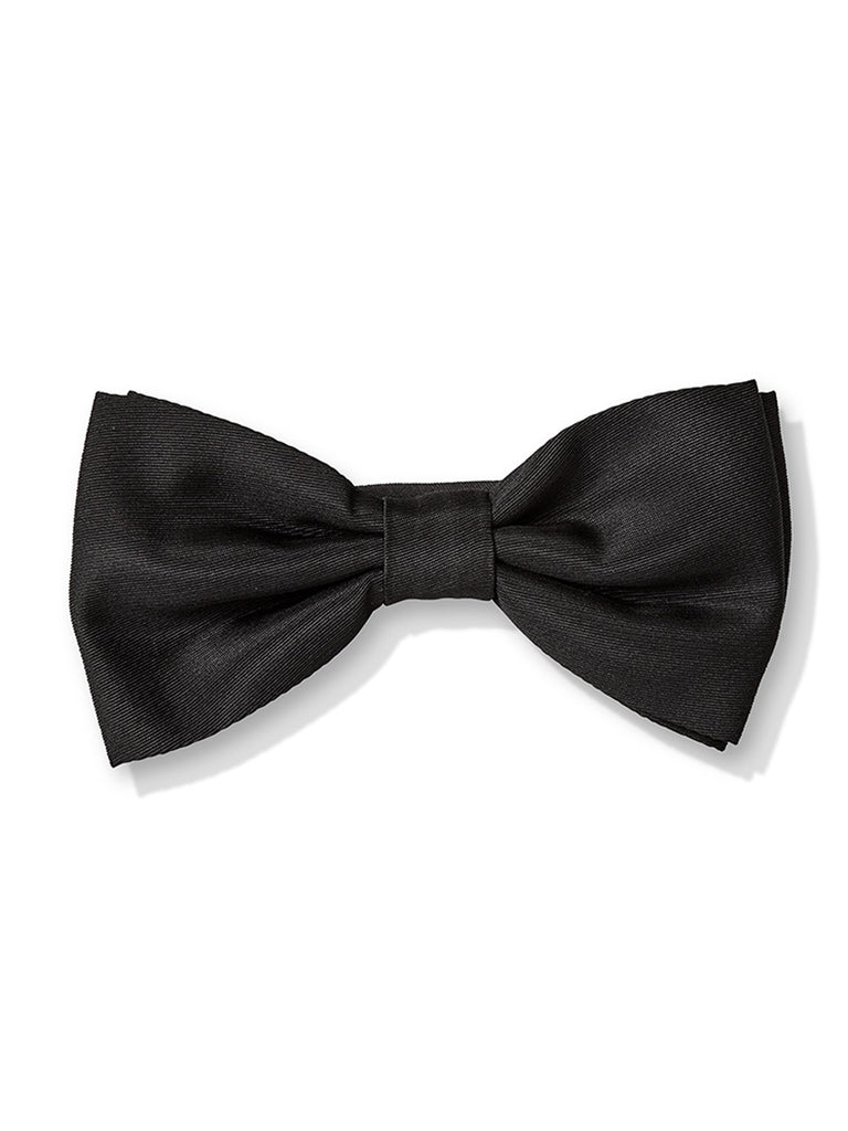 Ganton Silk Black Bow Tie