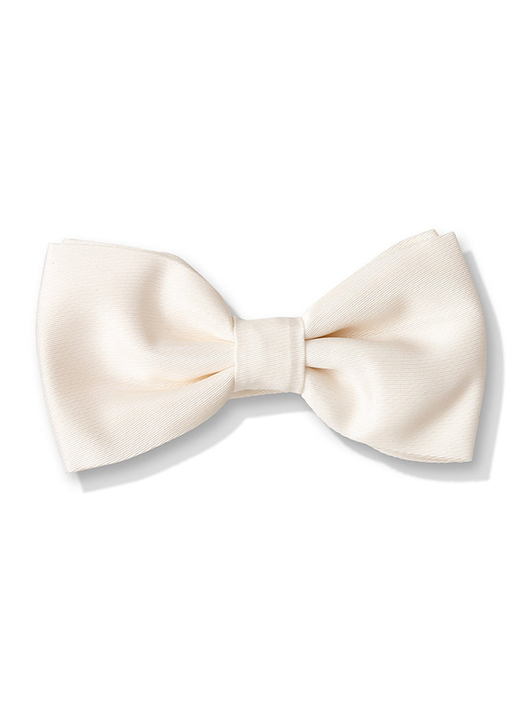 Ganton Ivory Silk Bow Tie | Weddings, Events, Formals and Black Tie Dinners